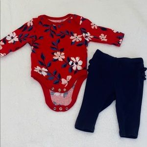 Baby onesie and pants